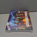 Halloween 1000 Piece Jigsaw Puzzle for Adults Witches' Spooky Bonfire Night Scene with Haunted House Bats Black Cats Pumpkins Scary Horror Ghosts Gothic Challenging Puzzle for Game Night (27.6"x19.7")