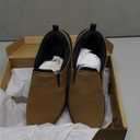 FitVille Men's Wide Slip on Shoes for Men Hiking Shoes Go Walking Shoes Loafers Trekking Trails Sneakers with Arch Support (14 X-Wide, Brown)