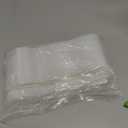 5" x 8" Heavy-Duty Zip Bags - 100 Count - Clear Plastic Reclosable Zipper Baggies, 4 Mil Thick Freezer Storage Poly Bags with Resealable Zip Top Lock for Packaging Food, Tools & Sharp Objects.