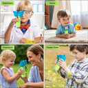 Microscope for Kids 2.0" IPS Screen 500X-1000X Digital Handheld Kids Microscope with 8 LED Lights for Adults/Children Compatible with Mac/Windows