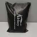 27 Inch Drawstring Ponytail Extension for Black Women Deep Curly Ponytail Extension Synthetic Mixed with Human Hair Hairpieces Afro Kinky Curly Pony Tail for Daily Use (Brown)