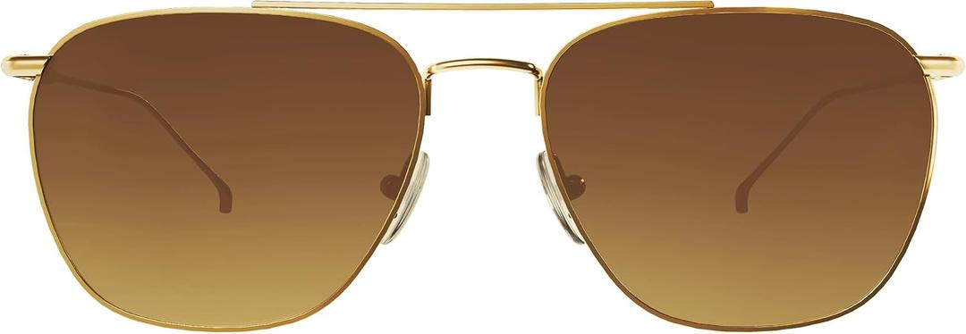 grinderPUNCH Womens Square Aviator Sunglasses Polarized UV400 Gradient Lens Lightweight Fashion Driving Outdoor
