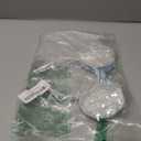 XINXIYAN Mouse Ears Headbands for Women Glitter Sequin Mouse Ears Bow Headband Birthday Party Princess Decoration (Silver)