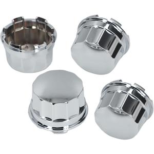 4Pcs ATV Tire Wheel Hub Cap, Dust Center Hub Cap Covers Compatible with 8Inch 10inch 12inch 14inch Alloy Wheels ATV Quad