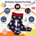 2 x 7th 8th 9th10th Birthday Gifts for Girls Boys Kids - Fun 7 8 9 10 Year Old Cute Socks Easter Gifts Stocking Stuffer