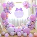 Fomcet 6FT Round Wedding Arch Circle Backdrop Stand Balloon Frame Gold Metal Wedding Arch for Ceremony Birthday Party Baby Shower Anniversary Bridal Graduation Background Decoration