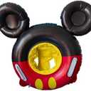 Baby Swimming Float Swim Ring Cute Floaties with Seat and Handle Pool Floats Toys Fun Water Raft Lounge Party Supplies for Infant Toddler Kids Children, Set of 4