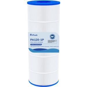Fil-fresh C1200 Pool Filter Cartridges Compatible with Hayward C1200, Replacement for Pleatco PA120, Hayward CX1200RE, Unicel C-8412, 120 sq.ft