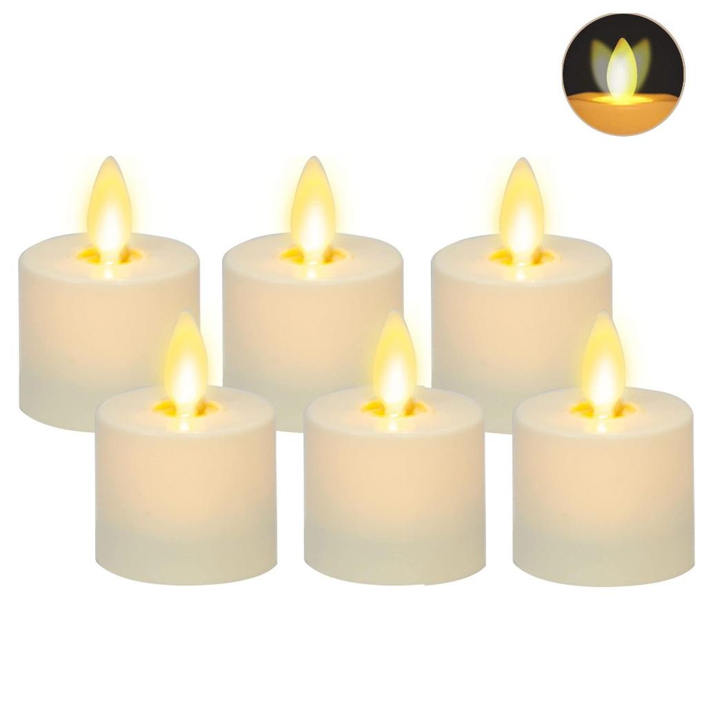 BATTERY OPERATED TEA LIGHTS CANDLES