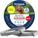 PetArmor Extend Large Dog Flea and Tick Treatment & Prevention, Collar for Large Dogs Above 18 lbs., 8 Months of Protection, Odorless & Non-Greasy, Waterproof, Kills Fleas, Ticks, and Larvae, 2 Count