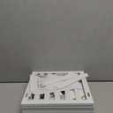 White Bamboo Shoe Rack - Vertical Shoe Rack for Small Spaces