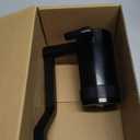 RANSOTO Oil Catch Can 5.7L 6.4L HEMI Compatible with 2011-up Dodge Charger Challenger Chrysler 300 Jeep Grand Cherokee, Z-Bracket Tech and Billet Aluminum Oil Separator Tank (Black)