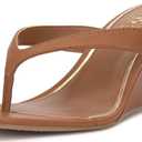 Vince Camuto Cianna Thong Wedge Sandals,7.5M