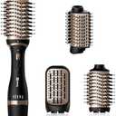 Nicebay Hair Dryer Brush, Blow Dryer Brush in One for Drying/Straightening/Curling/Voluming with 3 Attachments, Multi-Temperature Setting for Style