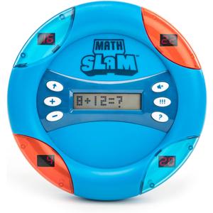 Educational Insights Math Slam - Interactive Math Games, Basic Algebra Game for Learning Addition and Subtraction, Handheld Kids' Electronics, Self Teaching STEM Learning Tools for Kids Ages 5+