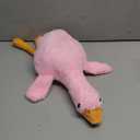 Lenwen 20 Inch Giant Goose Stuffed Animal Large Stuffed Duck Plush Toy Big Soft Duck Animals Cute Goose Pillow Birthday Party Gifts for Valentine Kids Boys Girls(Pink)