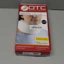 OTC Cervical Collar, Soft Contour Foam, Neck Support Brace, Black Average 3" Depth, Medium