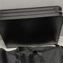 FUNYKICH 3ft Low Folding Camping Table with Carry Bag, 34.2'' L x 15.7'' W Portable Picnic Tables, Lightweight Thicker Aluminum Beach Table with Carry Handle for Beach, Camping, Picnic, Black