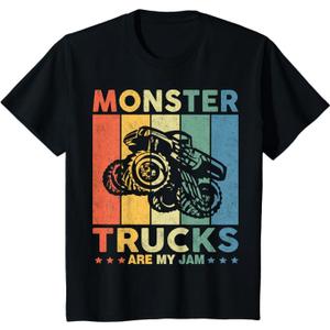 Monster Truck Car for Birthday Boy, Toddlers, Youth & Adults TShirt, M