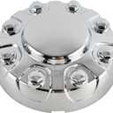 Fanchants 8.5 inches Hub Caps 1 pc Compatible with 2019-2024 Dodge Ram 2500 3500 SRW Pickup, Wheel Center Caps, Center Caps for Rims, 6PG02TRMAB/C, 86636893/5AA, 6PG02SZ0AB/C (Chrome)