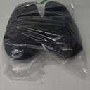 C CUSHION LAB Extra Dense Lumbar Pillow - Patented Ergonomic Multi-Region Firm Back Support for Lower Back Pain Relief - Lumbar Support Cushion with Strap for Office Chair, Car, Sofa, Plane - Black