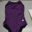 BALEAF Women's Athletic Training Adjustable Strap One Piece Swimsuit Swimwear Bathing Suit Purple 32