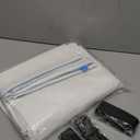 Memory Foam Mattress Vacuum Bag, Heavy-Duty Mattress Storage Bag for Moving and Transport, Mattress Compression Bag with Straps & Dual-Zip Seal (Twin/Twin XL)