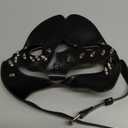 Mumbobyswim Women Cat Bunny Leather Masks Masquerade Mask for Cosplay Halloween Costume Accessory