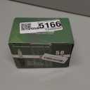 Christmas Lights Indoor Outdoor, 2PACK 13FT 50-count Lights Incandescent Mini Halloween String Light, 120V UL Certified Green Wire Lights for Xmas Tree, Patio, Holiday, Party, Home, Garden Decor, Red