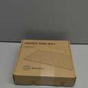 Under Sink Mat for Kitchen Waterproof, 22"19 Silicone Bathroom Sink Mat, Under Sink Liner Drip Tray and Protectors for Bottom of kitchen Sink, Fits 36" Stand Cabinets (Grey) (Gray)