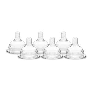 Playtex Baby NaturaLatch Nipples, Medium Flow, 6 Count(Pack of 1)