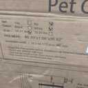 51" Extra Tall Cat Gate 30"-49.27" Wide, Auto Close, Pressure Mounted, for Cats & Small Dogs, Hallway, Stairs, Kitchen, Not Baby Gate,White