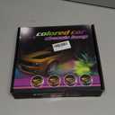 Car Underglow LED Light Kits,Bluetooth 4.0 RGB Color LED Strip Lights with App Control,Sync to Music 4 PCS(2x59 + 2x75 inch) Waterproof for All Cars.