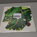 Veemoon Christmas Refrigerator Magnets Decorations, Festive Fridge Magnetic Stickers Magnetic Christmas Tree DIY Accessiores Xmas Magnets Craft for Winter Holiday Kitchen Home Party, Multi-Color