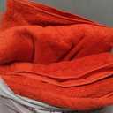 American Veteran Towel, 100% Cotton Turkish 6 Piece Towel Set, Luxury Towels Set of 6 for Bathroom Essentials, 2 Bath Towels 2 Hand Towels 2 Washcloths, Red