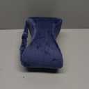 Knee Pillow for Side Sleepers - Relief from Sciatica Pain, Back/Leg Pain, Pregnancy, Hip and Joint Pain Memory Foam Leg Pillow + Free Sleep Mask and Ear Plugs (Blue)