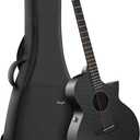 Enya Acoustic Electric Guitar Carbon Fiber X3 Pro Travel Guitar AcousticPlus 41 Full-Sized Guitar Bundle with Gig Bag, Instrument Cable & USB Type-C Charging Cable(X3 PRO)