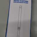 Portable Indoor/Outdoor TV Aerial With Magnetic Base Antenn a For Smart TV,High-Definition Indoor T V Antenna Digital T V Antenna, Anti-Interference Antennas With Long Range