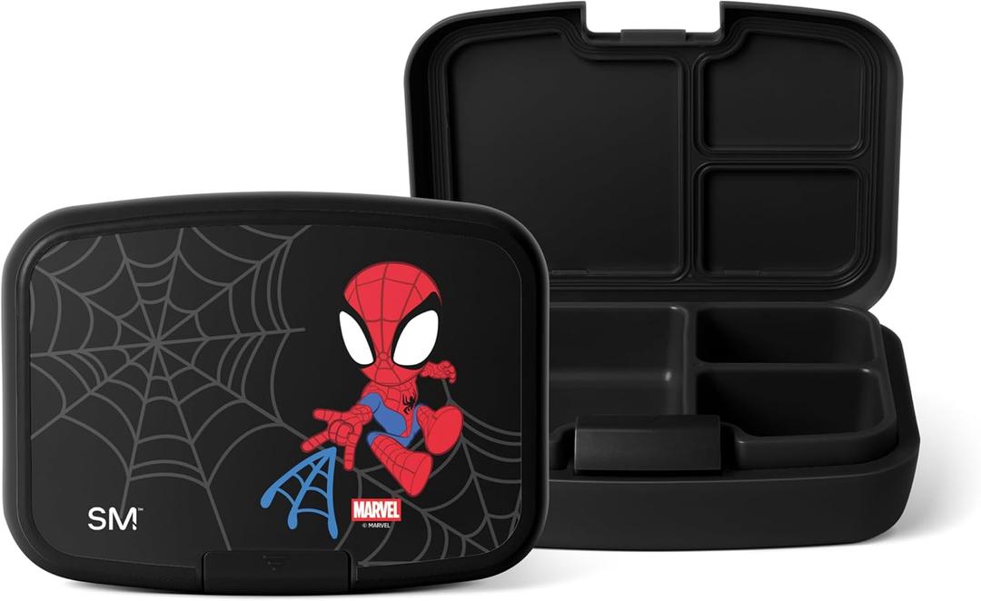 Simple Modern Marvel Spidey Kids Bento Box, Lunch Box | 3 Compartments
Spiderman Divided Lunch Container for Toddlers, Girls, Boys | BPA Free, Leak Resistant, Dishwasher & Microwave Safe