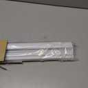 LazBlinds 1" Light Filtering Vinyl Mini Blinds, White, 26" W x 48" H