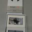 BASN Professional in Ear Monitor Headphones for Singers Drummers Musicians with MMCX Connector IEM Earphones (Pro Clear Black)