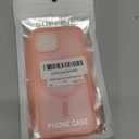 SUPFINE Magnetic for iPhone 15 Case (Compatible with MagSafe)(Military Grade Drop Protection) Translucent Matte Shockproof Phone Cover,Pink