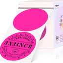 PARLAIM Round Thermal Labels 3 Inch Fluorescent Pink, 500PCS Circle Direct Thermal Printer Sticker for Home Business Bottle DIY Design, QR Code, Name Tag, Moving Box Address Label