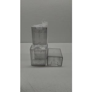 Vtopmart 4 Pack Small Clear Stackable Storage Drawers,Acrylic Bathroom Makeup Organizer,Plastic Storage Bins For Vanity, Undersink, Kitchen Cabinets, Pantry, Home Organization