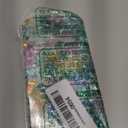 Qokey for iPhone 17 Pro Case 6.3" - Glitter Pearly Pastel Flowers Seashell for Women, Soft Bumper Lightweight Slim Fit TPU Non-Yellowing Shockproof Phone Cover, Powder Blue Floral