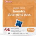 Amazon Basics Laundry Detergent Pacs, Fresh Scent, 120 Count (Previously Solimo) (120 Count (Pack of 1))