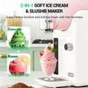 WETIE Slushie Machine, 82oz Slushy Machine for Home with Adjustable Temperature, LED Display, 6 Presets Frozen Drink Maker for Ice Cream, Smoothie, Frapps, Margarita, Milkshake, Auto-Clean