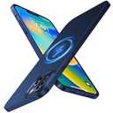 TORRAS Magnetic Slim Fit for iPhone 14 Case/ iPhone 13 Case, [Ultra Thin][Compatible with MagSafe][Velvet Touch], Case for iPhone 14 & iPhone 13 Phone Case Hard PC Sturdy Anti Scratch, Blue