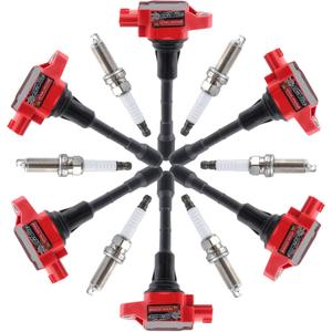 CarBole Ignition Coils with Spark Plug, Fits for Nissan Pathfinder/Altima/Maxima/Murano/Quest/Infiniti G25/EX35/FX35/G35 3.5L V6 Pack of 6Pcs Replacement UF550 C1670