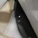 Flamaker Round Bistro Pub Table 2 Pack Modern Style Metal Base MDF Top Cocktail Bar Table Counter Bar Height for Pub, Dining Room, Party (Full Black)